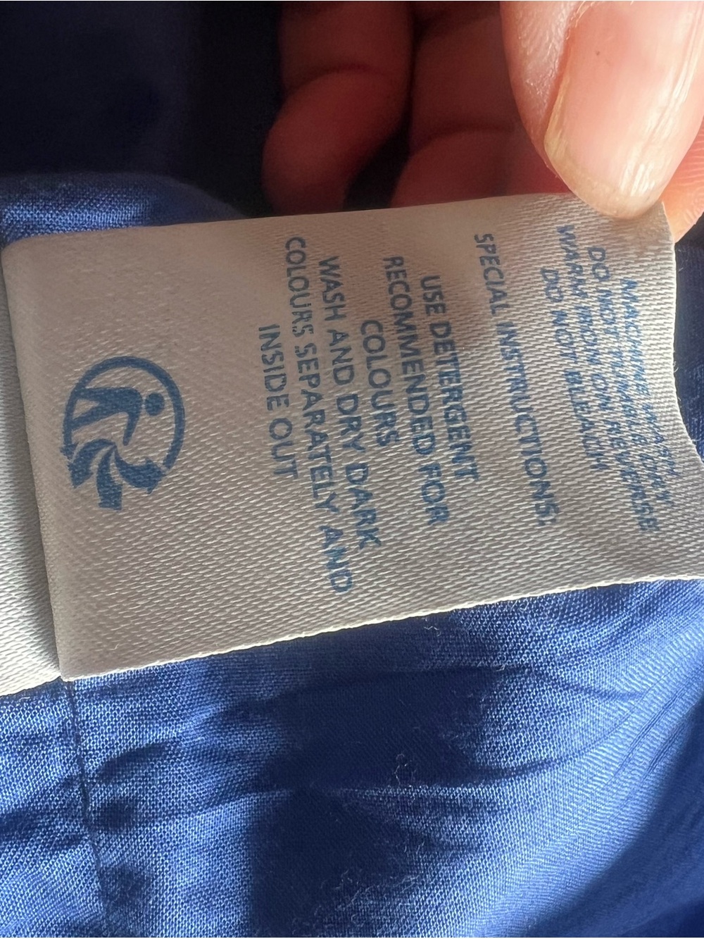 Boden 🇬🇧 Abigail 100% linen Blue Sleeveless Embroidered Dress - Picture 11 of 12